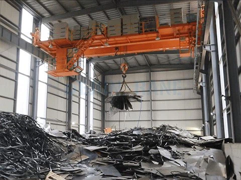 Scrap Yard Magnet Crane Scrap Yard Magnet Crane