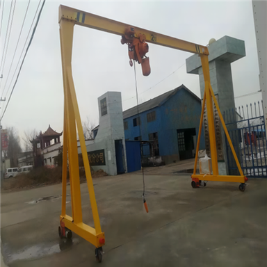 Grúa de pórtico ajustable portátil